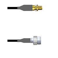 Amphenol Custom Cable Q-32059000M048i RF Cable Assemblies SMA-SJB/TNC-SP LMR24 48I