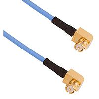 Amphenol SV Microwave FRSMP-047-FRSMP-060 RF Cable Assemblies SMP R/A F SMP R/A F 6"Cable