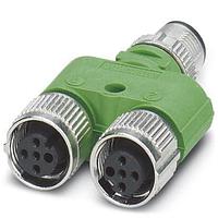PHOENIX CONTACT 1523971 Y-Adapter Y-distributor,3-pos. straight plug