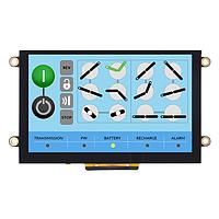 Màn hình TFT LCD 5.0" IPS EVE2 TFT với cảm ứng điện dung Newhaven Display NHD-5.0-800480FT-CSXP-CTP