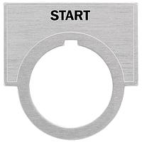 SIEMENS 52NL03 Legend Plate, Start ACCESSORY, LEGEND  START