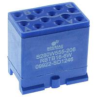 Mô-đun Phản hồi 2X6 16GA Đầu nối Phản hồi Eaton Souriau-Sunbank RBTB16-6W