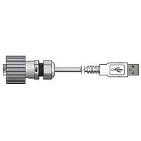 Amphenol CONEC 17-200671 USB 2.0 USB 2.0 IP67 MT Bay 杯型转TypeBSTN 4.5M