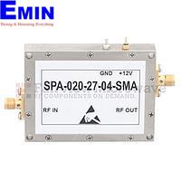 Fairview  SPA-020-27-04-SMA High Power Amplifier at 4 Watt P1dB Operating From 1 GHz to 2 GHz with 35 dB Gain, 45 dBm IP3 and SMA