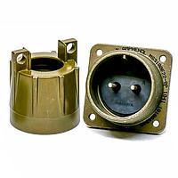 Amphenol Industrial MS3100E28-20S Receptacles 14P Size 28 Wall Mount Receptacle