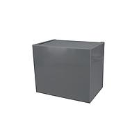 Bud Industries CU-2107-B Utility Minibox Small Metal Box Gray (6 X 5 X 4 In)