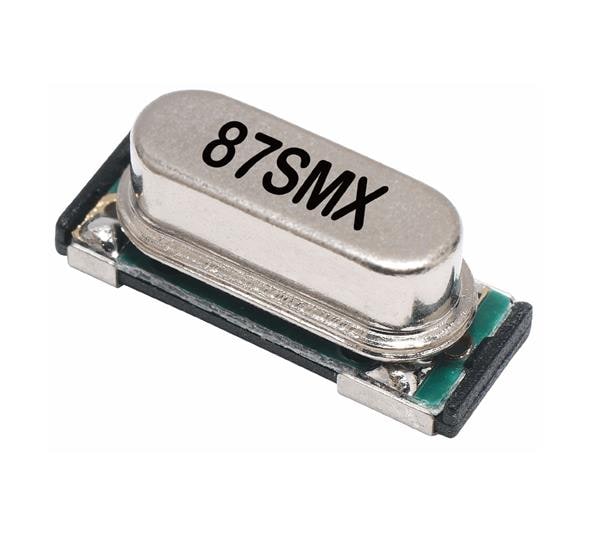 Surface-mount crystal components for frequency control applications