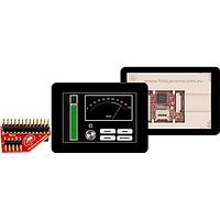 4D Systems gen4-uLCD-35D-CLB-PI 非接触型 3.5インチ gen4 LCD パック for Raspberry Pi with gen4-uLCD-35D-CLB、4D シリアル Pi アダプター + ケーブル