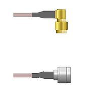Amphenol Custom Cable Q-3802J000H006i RF Cable Assemblies SMA-RP/N-SP G142 6I