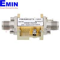 Fairview FMAM3273 7 GHz to 17 GHz, Medium Power Broadband Amplifier with 14 dBm, 22 dB Gain and SMA