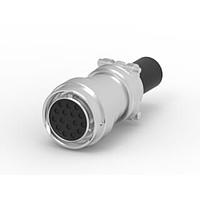 DEUTSCH - TE Connectivity HD36-24-16SN-L006 ハウジング PLG,16P,AL,N,CBL CLMP BT,NODRAIN,12,S,MC