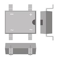 PANJIT DI200S_T0_00001 Bridge Rectifiers DUAL-IN-LINE GLASS PASSIVATED SINGLE-PHASE BRIDGE RECTITFIER