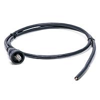 Cáp Cat 5e RJ, Kích thước trung bình, Nhựa, 1.5A, Cat 5e, Thẳng, Khóa 3 điểm, Bọc đúc, Chiều dài 1000mm, IP67 khi kết nối Amphenol LTW RCP-5SAMMM-TLM7B01