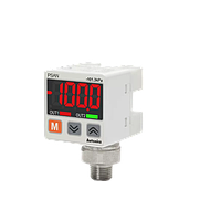 Autonics PSAN-LV01CH-NPT1/8 ເຊັນເຊີຄວາມກົດດັນຈໍສະແດງຜົນດິຈິຕອນ (0.0 ~ -101.3kPa, NPN, NPT1/8)