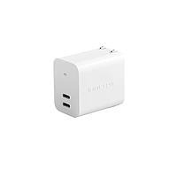 Delta Electronics, Inc. ADP-30KW BBA Interchangeable Plugs 30W Dual USB-C Port Foldable USA plug 5V 3A, 9V 3A, 12V 2.5A, 15V 2A, 20V 1.5A