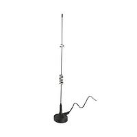 Siretta MIKE2A/3M/LL2/SMAM/S/S/26 Passive Antenna 5G/4G MAGNETIC 311MM WHIP ANTENNA SMA MALE CONNECTOR 3M LOW LOSS RG58 CABLE