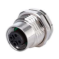 Loại PCB thẳng, Gắn trước M16*1.5, Mã D 4 chân, Vít hợp kim đồng Same Sky (formerly CUI Devices) CDM1203-04D-FP-F16-67