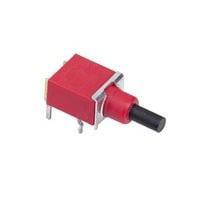 Công tắc tiêu chuẩn Nút nhấn, trụ nhấn 0,215", tiếp điểm bạc, có gioăng, Tuân thủ RoHS Grayhill 38BH-4-H-4-S