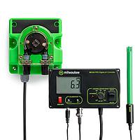 MILWAUKEE MC720 pH Controller and Pump Kit (0.0 ~14.0 pH, 0.6 L/h)