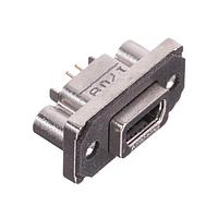 Amphenol Commercial Products MUSBE55100 Mini USB Type AB Connectors Rugged USB