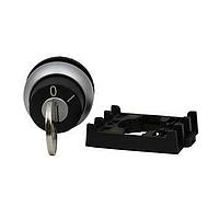 Công tắc khóa chìa 2 vị trí MOM KEY SEL SWTCH SIL-BZL MS8 WD-0 Eaton M22-WS-MS8