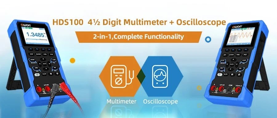 OWON HDS120 đồng hồ vạn năng kết hợp máy hiện sóng