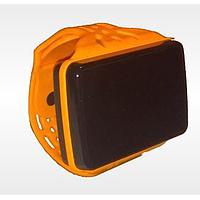 Serpac BW64DBKCSWH Wrist Enclosure BW Series Wrist Enclosure with White Band, IP 65, 66, 67; NEMA 4X, 12, 13