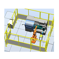 DOLANG DLRB-1410B ລະບົບການຝຶກອົບຮົມການໂຫຼດ ແລະ ການໂຫຼດເຄື່ອງຈັກຫຸ່ນຍົນ
