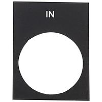 SCHNEIDER ZB2BY2503 Switch Hardware NAMEPLATE (I