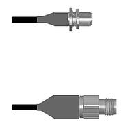 Amphenol Custom Cable Q-280730013144i RF Cable Assemblies N-SJB/TNC-SJ LMR40 144I