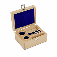 Hộp gỗ cho bộ quả cân (Hình trụ/nhỏ gọn, 1 mg - 1 kg) KERN 313-060-100