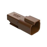 Đầu nối ổ cắm 2 chân Amphenol SINE Systems AT04-2P-BRN