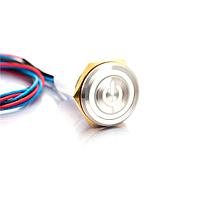 Công tắc tiêu chuẩn PBS 22mm SPDT 5A 28V UL61058 dây kim loại mtn Lumex WSA58M-B13W24