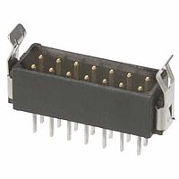 Harwin M80-8530842 Shrouded 4+4 POS DIL MALE VERT LATCHED TIN
