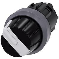 SIEMENS A6X30137809 ロータリーノブセレクタースイッチ O-I-II-III ホワイト