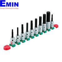 Bộ lục giác chìm KTC TBT410H (1/2", 10pcs)