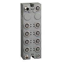 Đầu nối tròn tiêu chuẩn mét IP67 EXP. BLOCK 16 DI/DO 24VDC/0.5A/M12 SCHNEIDER TM7BDM16A