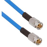 Amphenol SV Microwave FQSMPM-085-FQSMPM-060 RF Cable Assemblies SMPM F QB to SMPM F QB 6"Cable