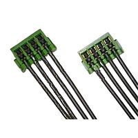 JST Commercial A04ZR04ZR28H203B Jumper Assembly 8" ZR JUMPER ASSY 1:N