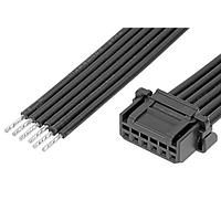 Molex 219653-1061 Discrete Wire Micro-One ISL Fem-Pigtail 6ckt 100mm
