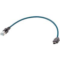 HARTING 33480147827030 Cat 6a ix Ind. - DB RJ45 Cat.6A FRNC green 3,0m