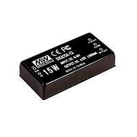 MEAN WELL DKA15A-12 Isolated 9-18Vin +/-12Vout 62.5-625mA, 15W
