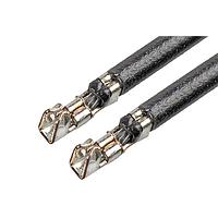 Dây Dẫn Đầu Hàn Sẵn PicoBlade Đực-Đực Màu Đen 26AWG 225mm PreCrimp Molex 214920-1213