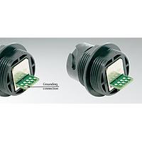 Đầu nối tròn RJ45-IP67 Cat.5e PCBZnDcPlstSHLSLwcap Amphenol CONEC 17-102204