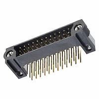 Harwin M83-LML3M1N54-0000-000 Shrouded 3R 54P M HORZ PC TAIL 4MM W/JS