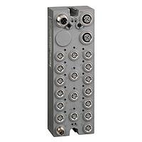 Đầu nối tròn tiêu chuẩn mét IP67 CANOPEN IO BLOCK/16 DIO/M8 SCHNEIDER TM7NCOM16B