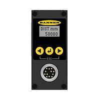 Banner Engineering LT7PLVQ Distance Sensor Modules - Finished Units LT7 Series: Laser Retroreflective Time-of-Flight; Range: 500 mm - 250 m; 18-30 V dc; Outputs: Discrete 2 PNP RS-422 or SSI; M16 12-pin QD