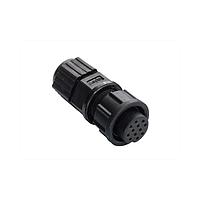 Amphenol LTW BD-04BFFA-SL7001 Standard Circular Connector Ceres, Standard Size, Plastic, 5A, 04 pins, Female Connector, Female Contact, Straight, Screw Thread, Solder, Field Installable, F4.5 - F6.5mm, IP67