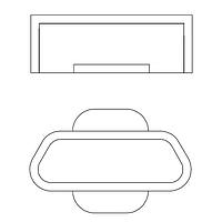 Glenair 000-01-25-162 Dust Cap MICRO D PLASTIC DUST CAP 25P