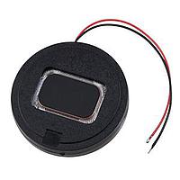 Loa kín, tròn 27mm, sâu 4.9mm, mylar, Nd-Fe-B, có hộp, 0.8W, 8Ω, 850Hz, dây dẫn 50mm có đầu nối Same Sky (formerly CUI Devices) CES-2704-088L050B